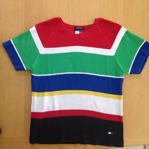 TOMMY HILFIGER v-neck sweater/top